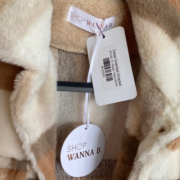 Plaid Shacket LOWEST PRICE NWT - Picture 5 of 5